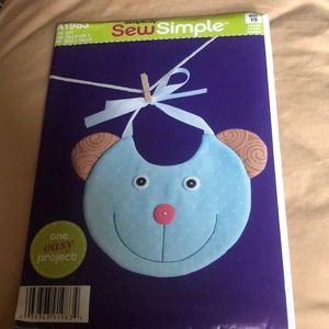 Sew Simple Bib Pattern New in Package